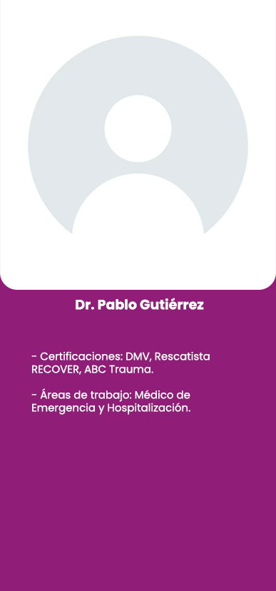 Dr. Pablo Gutiérrez